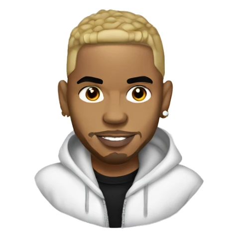 chris brown singer artist sticker