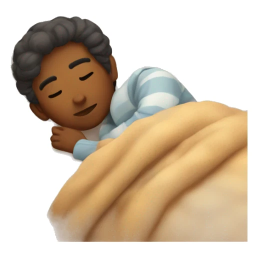 Cozy sleep in autumn sticker