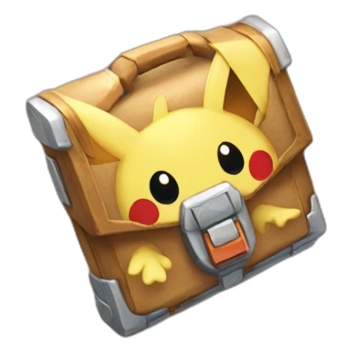 Pokemon Game Case Legendary Epic Random Loot Treasure sticker