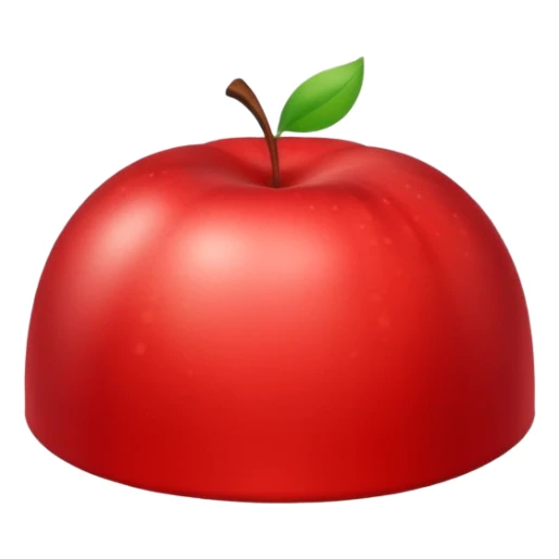 a jewish kippah in apple style sticker