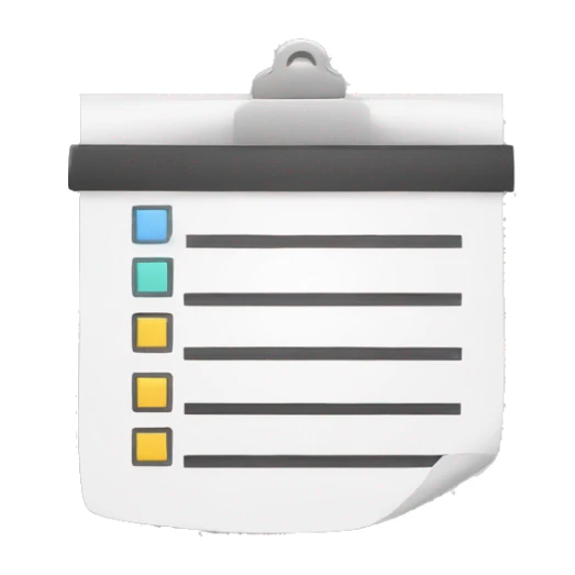 checklist sticker