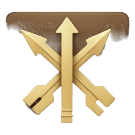 A square icon that has the number 15 in the middle surrounded by two arrows sticker