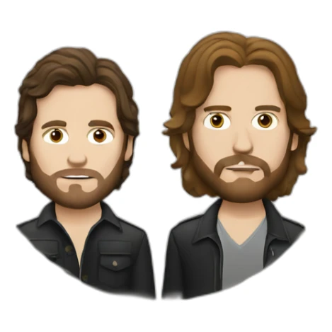 Kings of leon band with drummer sticker