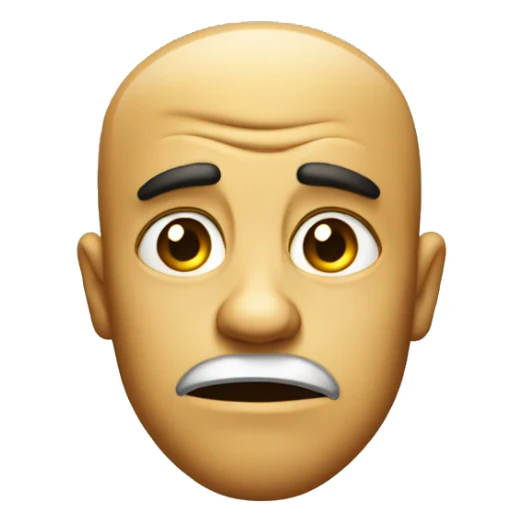 emoji side eye of disgust sticker