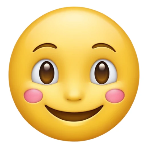 Thank you emoji in 2D sticker