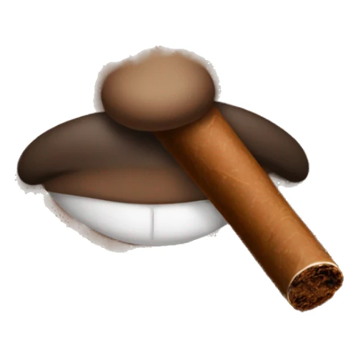 Add a cigar  sticker