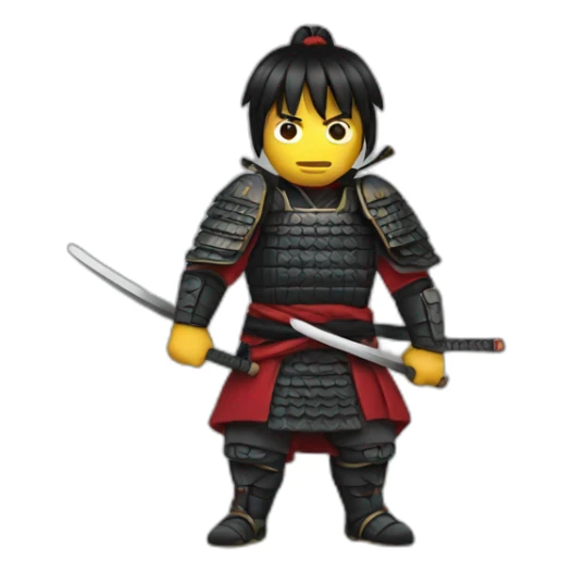 Samurai  sticker