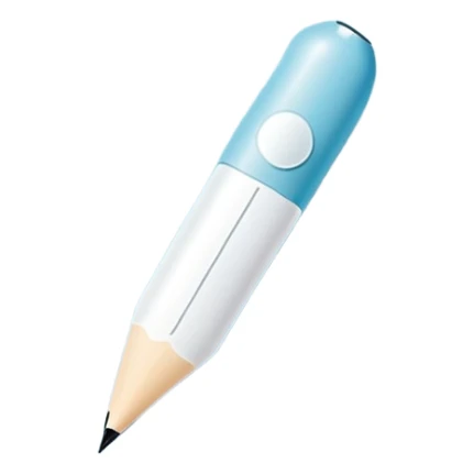 pastel blue bullet journal dot and put a white mark tick in the middle  sticker