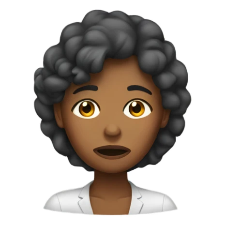 Woman hangover sticker