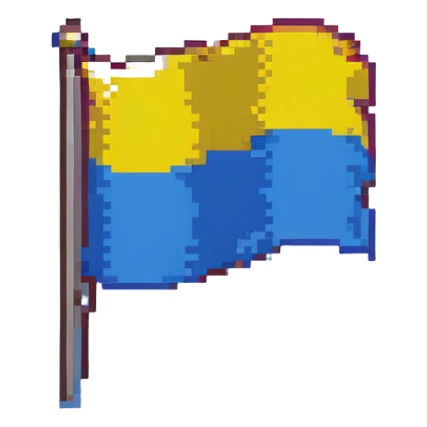 Ukraine flag sticker