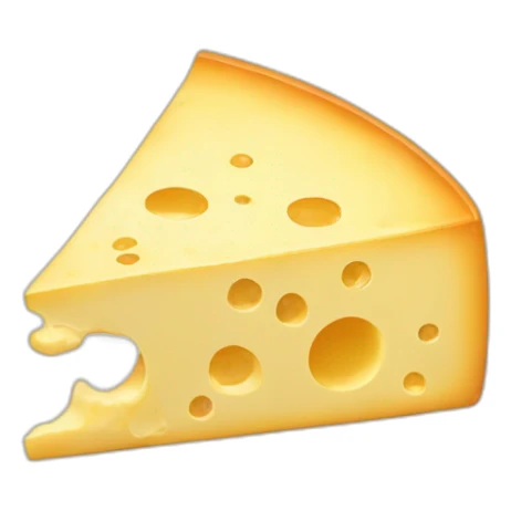 throwing cheese sticker