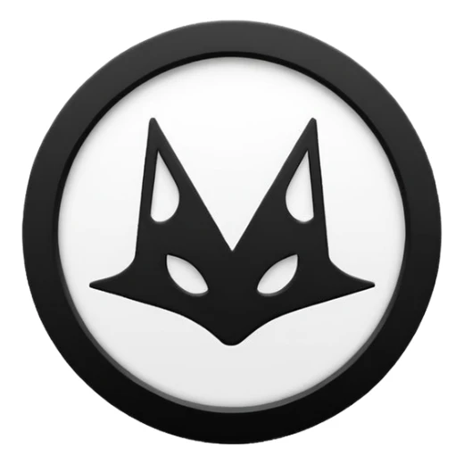 menswear brand logo design, round circle sticker