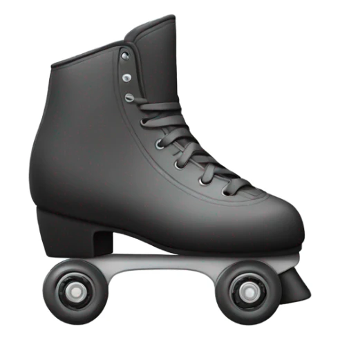 Patines en línea con ruote  con sottofondo di nebbia  sticker