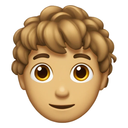  CHICO CON PELO CLARO Y PECAS EN LAS MEJILLAS sticker