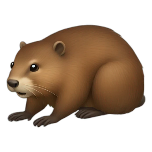 canada beaver sticker