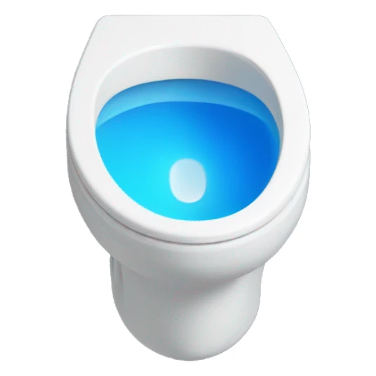 skibidi toilet that have blue aura sticker