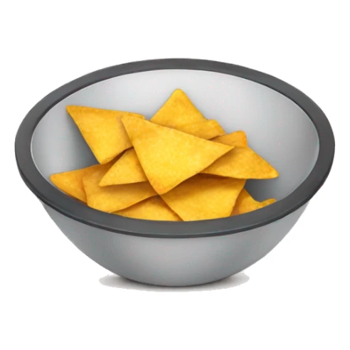 bowl of nachos no sauce sticker