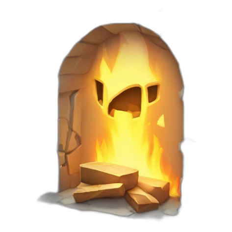 broken furnace tombstone sticker