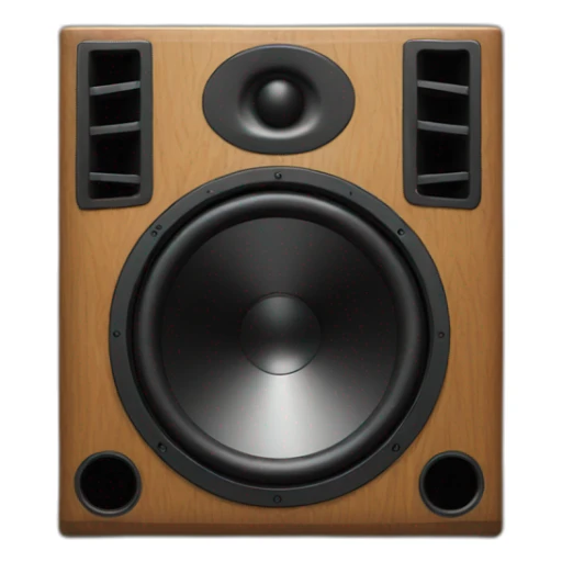 Subwoofer american bass sticker