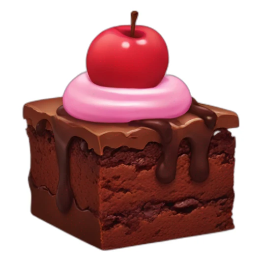 Brownie sticker