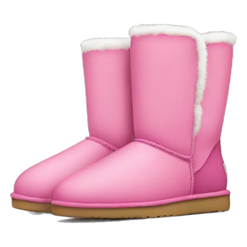 pink pair of Uggs sticker