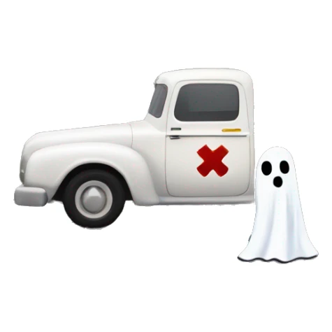 Wednesday Addams haunted dream house and ghost buster truck  sticker