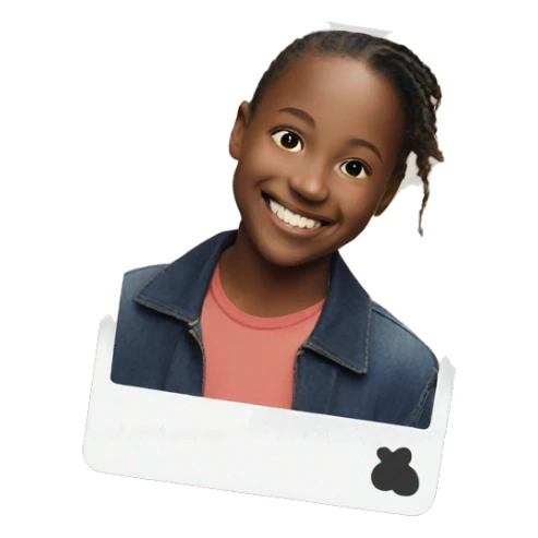 photo cards on them sticker