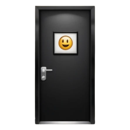 hotel room door modern hallway with spotlight up sticker