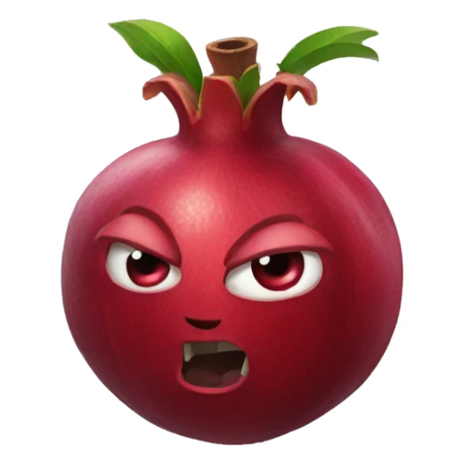 Scary Pomegranate sticker