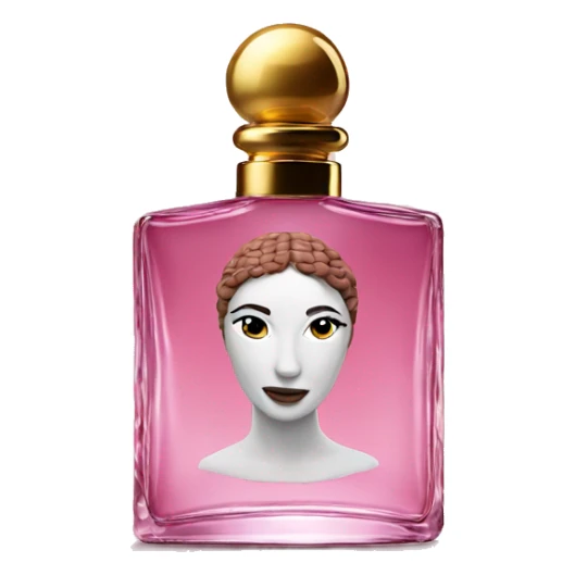 God is a woman perfume bottle sticker