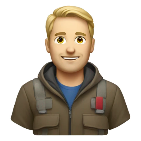 Project team 3 person in Russia sticker