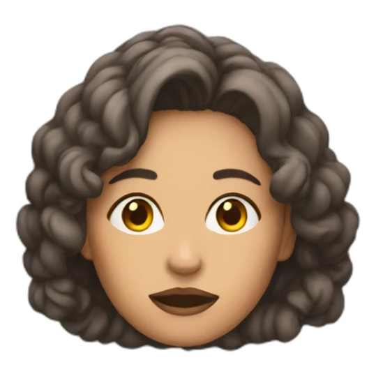 woman that think too much sticker