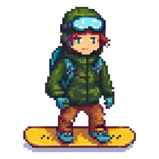snowboarder  sticker