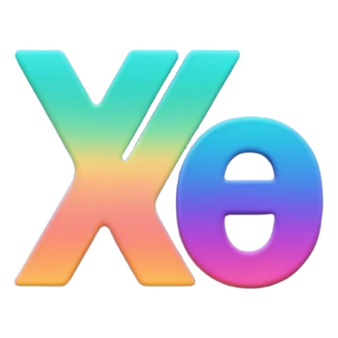 The name 'Krisztofer' in a modern, colorful gradient font with a dark outline, dynamic, slanted or partial underline, in the style of reference patterns. sticker