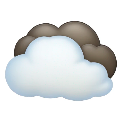 speech balloon emoji blank empty just the cloud only with nothing inside. no text no faces. nothing sticker