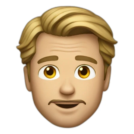 Brad Pitt movie Richie  sticker