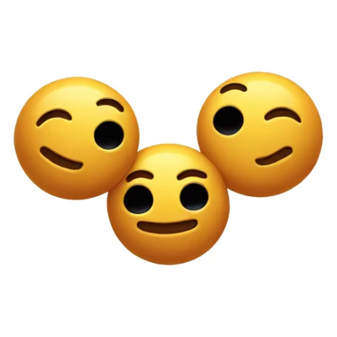 3 balls on top of each other sticker