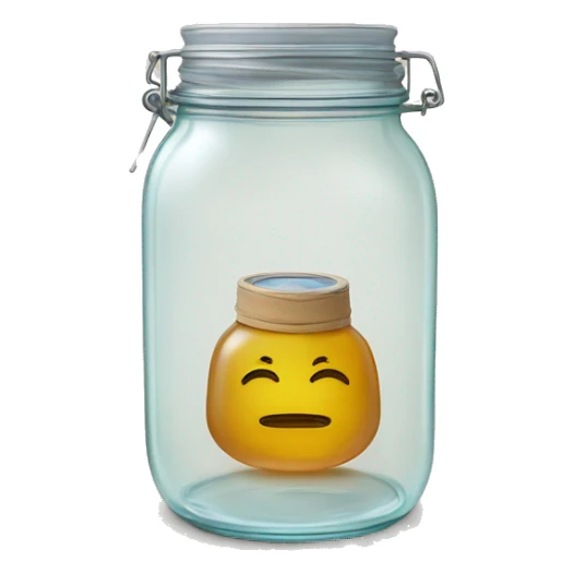 kombucha fermentation jar with cloth rubber band lid sticker