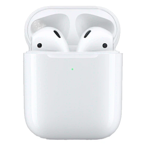 AirPods with arms and legs sticker