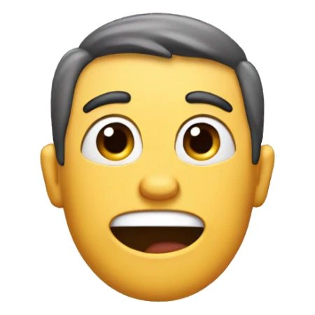 animated emoji with the letters "PDAD sticker