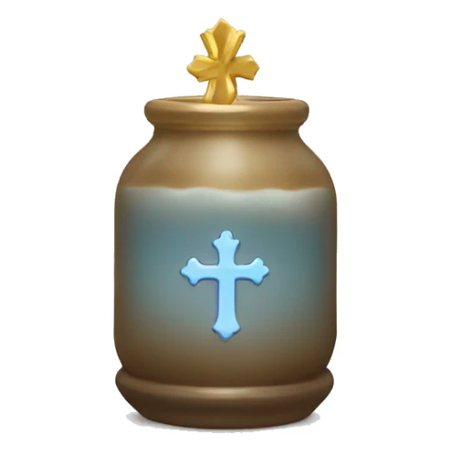 Holy water sticker