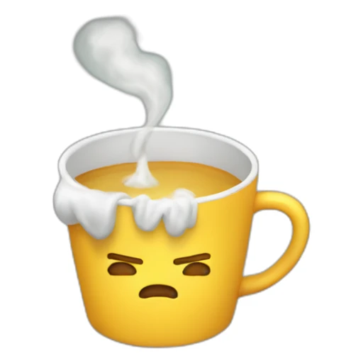 cup of farts sticker