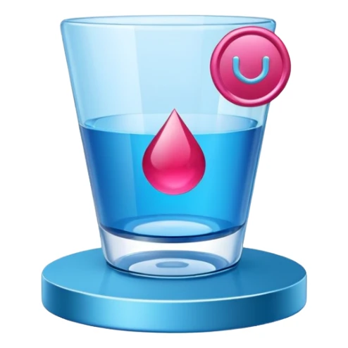 Ozon order pickup point in the brand's blue (digital blue) and raspberry colors sticker