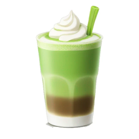 matcha latte sticker