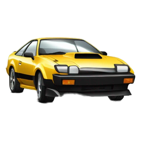 Toyota celica negro año 96 con mi nombre Javivi sticker