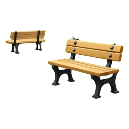 el parque pequeño de un pueblo sticker