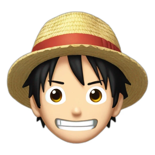 Luffy of one piece  sticker