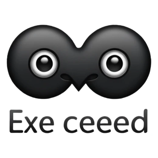 the word exceed, with all letters visible and in correct order sticker