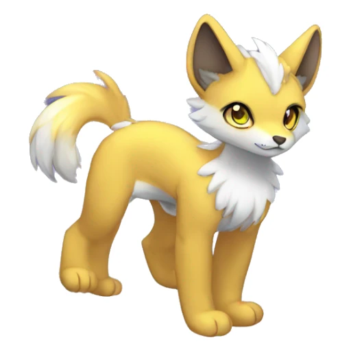 Shiny Anthro Sona Nebula Fakemon sticker