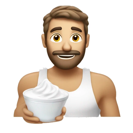 greek style drinking yogurt with low fat and high protein sticker